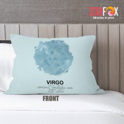 meaningful Virgo Graceful Throw Pillow astrology horoscope zodiac gifts for boy and girl – VIRGO-PL0009