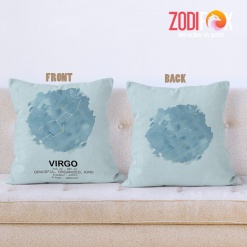 personality Virgo Graceful Throw Pillow zodiac sign presents for horoscope and astrology lovers – VIRGO-PL0009