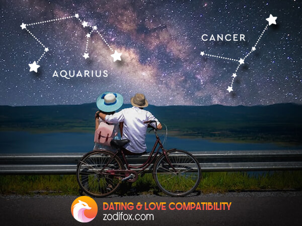 Aquarius and Cancer love compatibility