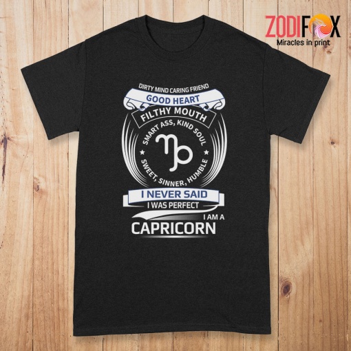 nice Capricorn Sinner Premium T-Shirts