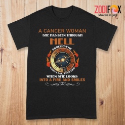 interested Cancer Fear Premium T-Shirts