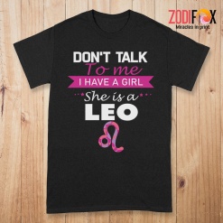 nice Leo Heart Premium T-Shirts