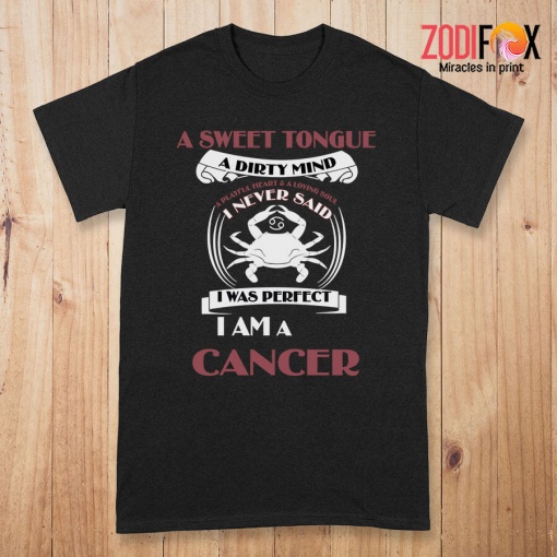 cool Cancer Tongue Premium T-Shirts