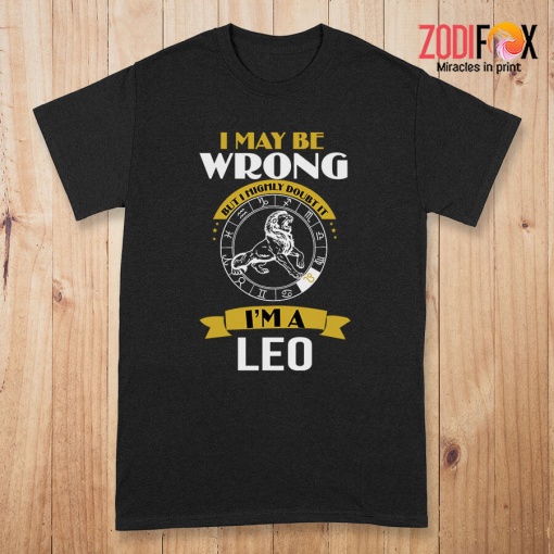 nice I'm A Leo Premium T-Shirts