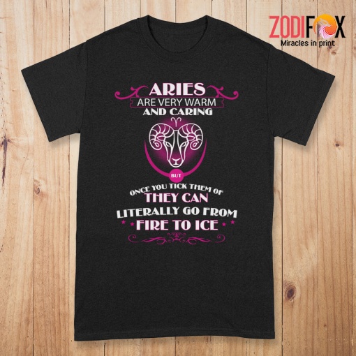 interested Aries Are Very Warm Premium T-Shirts