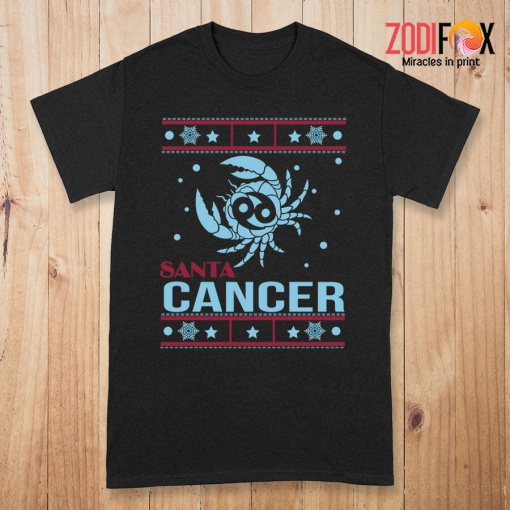 interested Santa Cancer Premium T-Shirts
