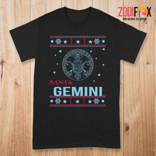 interested Santa Gemini Premium T-Shirts