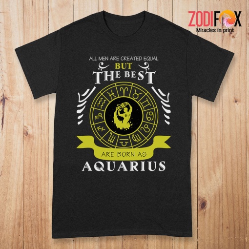 interested Men Are Created Equal Aquarius Premium T-Shirts