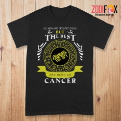 interested Men Are Created Equal Cancer Premium T-Shirts