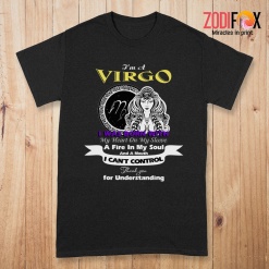 personalised A Fire In My Soul Virgo Premium T-Shirts