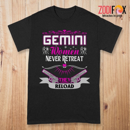 interested Gemini Women Never Retreat Premium T-Shirts