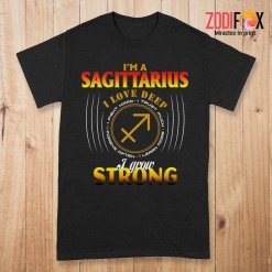 interested I Love Deep Sagittarius Premium T-Shirts