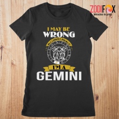 beautiful I'm A Gemini Premium T-Shirts