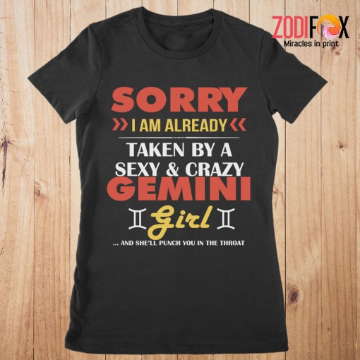 favorite A Sexy & Crazy Gemini Girl Premium T-Shirts
