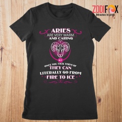 wonderful Aries Are Very Warm Premium T-Shirts