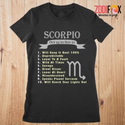 great Loner At Heart Scorpio Premium T-Shirts