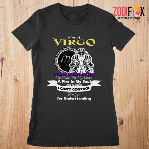 the Best A Fire In My Soul Virgo Premium T-Shirts