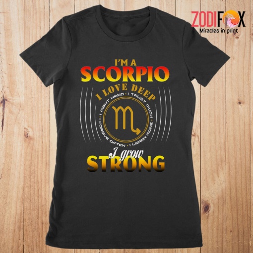 wonderful I Love Deep Scorpio Premium T-Shirts