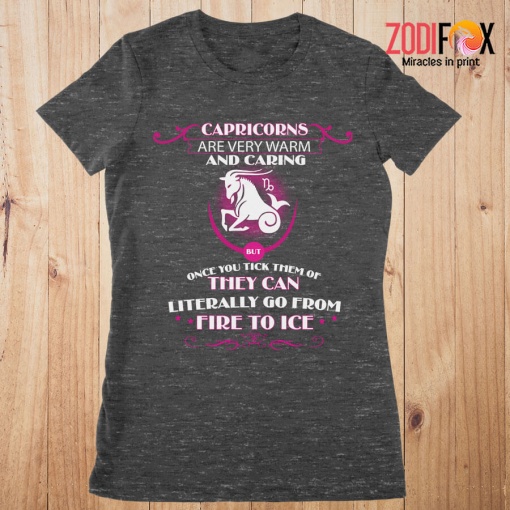 awesome Capricorns Are Very Warm Premium T-Shirts