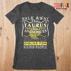 interested Taurus Has Anger Issues Premium T-Shirts