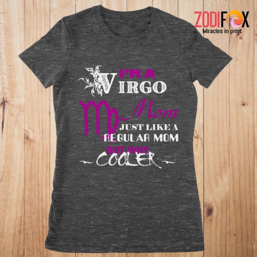 personalised I'm A Virgo Mom Premium T-Shirts
