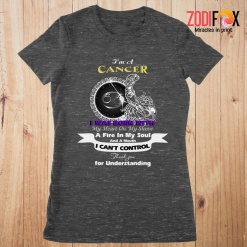 awesome A Fire In My Soul Cancer Premium T-Shirts