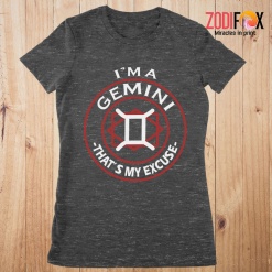 nice That's My Excuse Gemini Premium T-Shirts