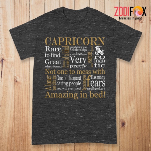 Capricorn Fears Premium T-Shirts - Buy interested friendship gifts for father