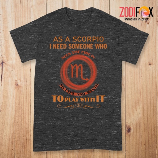 dramatic Scorpio Eye Premium T-Shirts