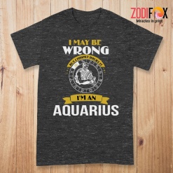 favorite I'm An Aquarius Premium T-Shirts