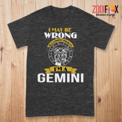 funny I'm A Gemini Premium T-Shirts