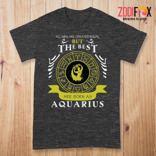 wonderful Men Are Created Equal Aquarius Premium T-Shirts