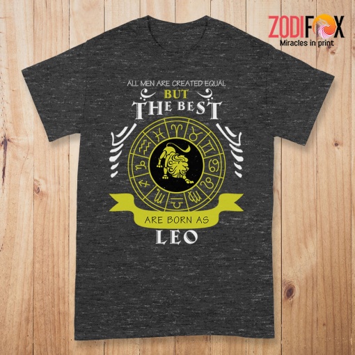 great Men Are Created Equal Leo Premium T-Shirts