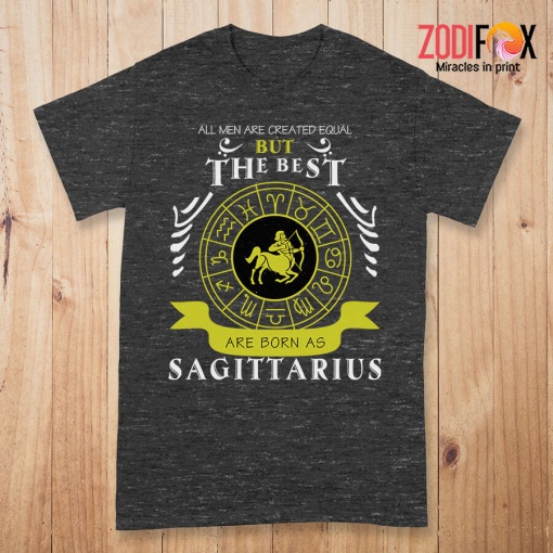 lively Men Are Created Equal Sagittarius Premium T-Shirts