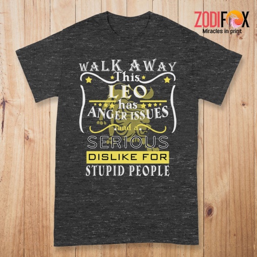 wonderful Leo Has Anger Issues Premium T-Shirts