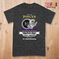 best A Fire In My Soul Pisces Premium T-Shirts