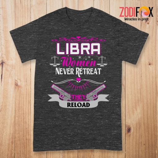 hot Libra Women Never Retreat Premium T-Shirts