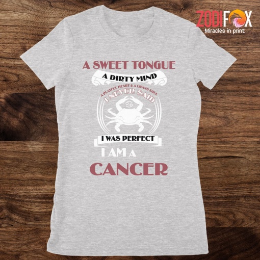 personalised Cancer Tongue Premium T-Shirts