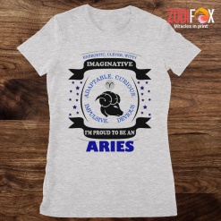 great I'm Proud To Be An Aries Premium T-Shirts