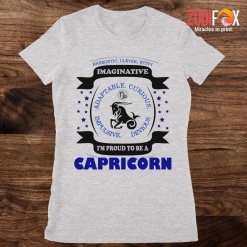 wonderful I'm Proud To Be A Capricorn Premium T-Shirts
