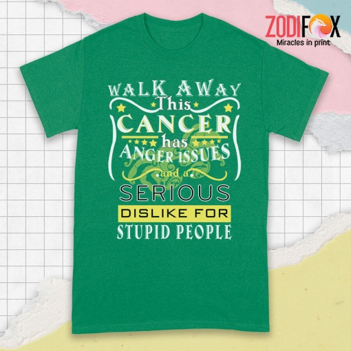 awesome This Cancer Has Anger Issues Premium T-Shirts