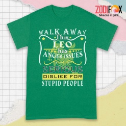 dramatic Leo Has Anger Issues Premium T-Shirts
