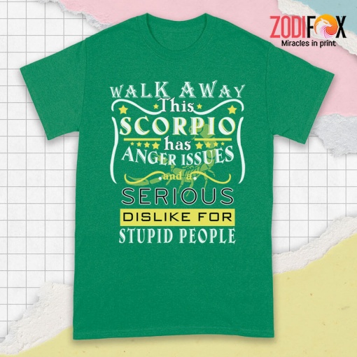 wonderful Scorpio Has Anger Issues Premium T-Shirts