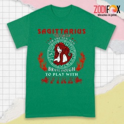 nice Play With Fire Sagittarius Premium T-Shirts