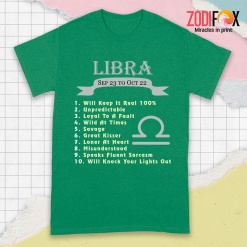 cool Loner At Heart Libra Premium T-Shirts
