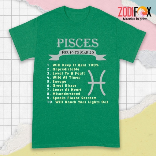 amazing oner At Heart Pisces Premium T-Shirts