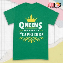 exciting Queens Are Born As Capricorn Premium T-Shirts