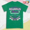 cool Aquarius Women Never Retreat Premium T-Shirts