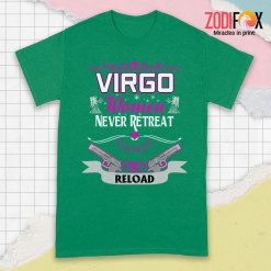 cool Virgo Women Never Retreat Premium T-Shirts