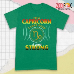 wonderful I Love Deep Capricorn Premium T-Shirts